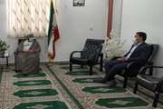 دیدار مدیرکل دامپزشکی جنوب کرمان با امام جمعه شهرستان جیرفت